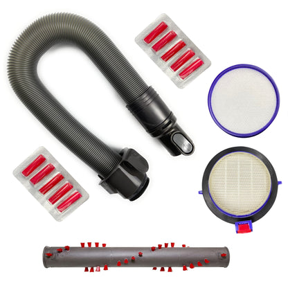 Compatible Dyson DC25 & DC25i Replacement Hose Filters and Brush Bar Full Service Kit